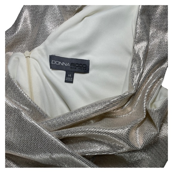 Donna Ricco Vneck Sheath Dress - Picture 6 of 8